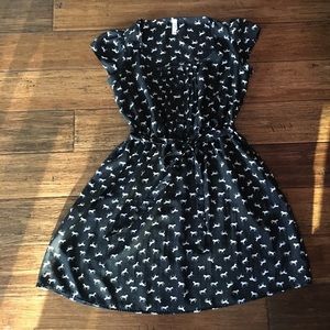Xhilaration, Cap Sleeve Dress, horse design print